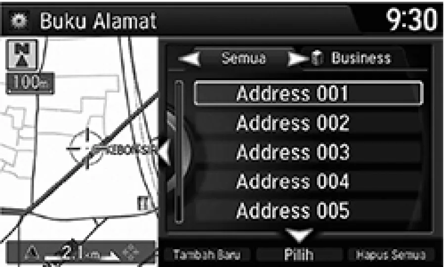 Cara menyimpan alamat di address book