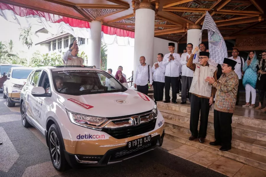 HONDA CR-V TURBO MEMULAI PERJALANAN 133 HARI & 21.000 KM  JELAJAH NUSANTARA BERSAMA ASOSIASI PEMERINTAH PROVINSI SELURUH INDONESIA