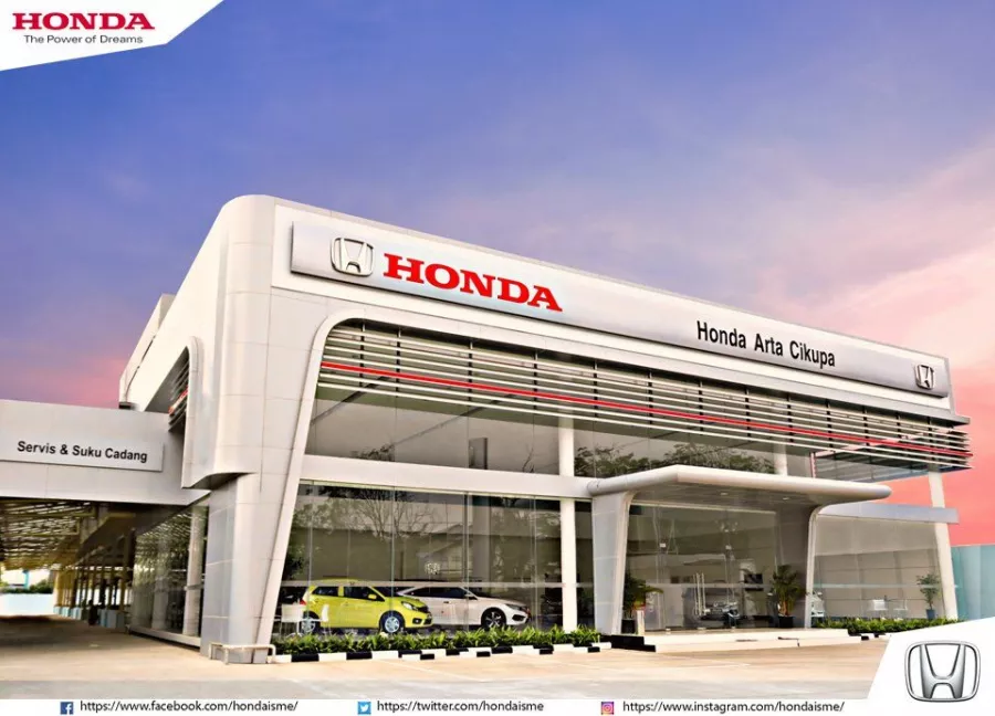 PERLUAS JARINGAN DI TANGERANG,  HONDA RESMIKAN DEALER HONDA ARTA CIKUPA