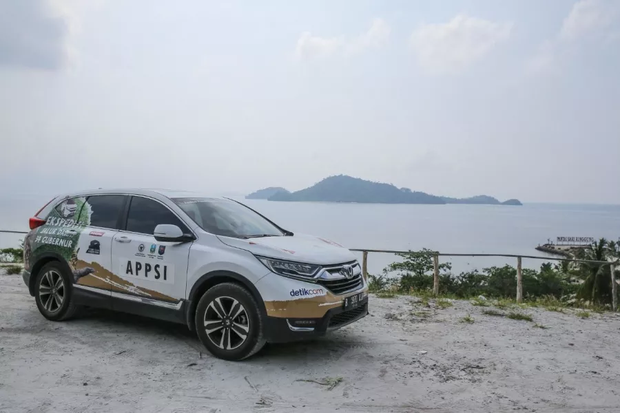 LANJUTKAN PERJALANAN LEBIH DARI 3.600 KM,  ROMBONGAN JELAJAH NUSANTARA BERSAMA HONDA CR-V TURBO TIBA DI KOTA BANDAR LAMPUNG