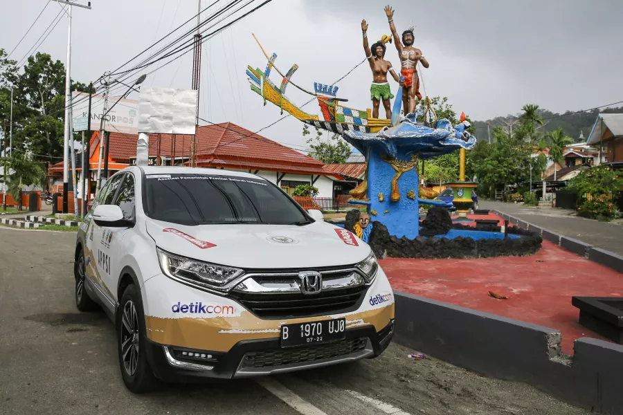 MEMULAI PERJALANAN DARI UJUNG SUMATERA,  ROMBONGAN ALL NEW HONDA CR-V TURBO TIBA DI PAPUA