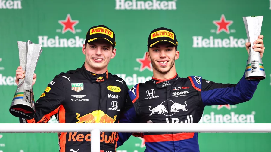 DUA TIM HONDA RAIH JUARA PERTAMA DAN KEDUA  DI AJANG F1 GP BRAZIL 2019