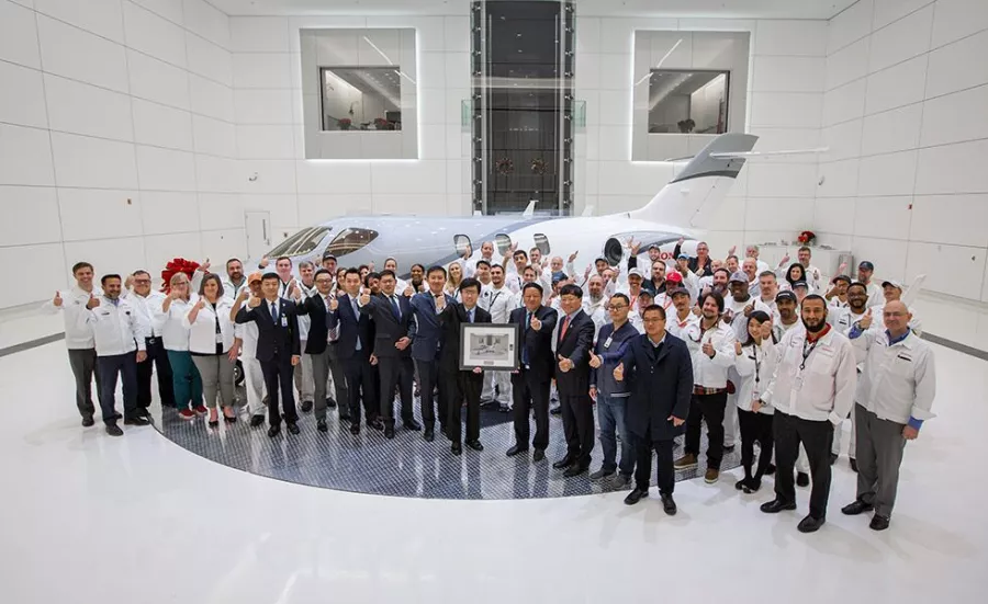 Honda Aircraft  Lakukan Pengiriman Perdana Honda Jet Elite Ke Cina