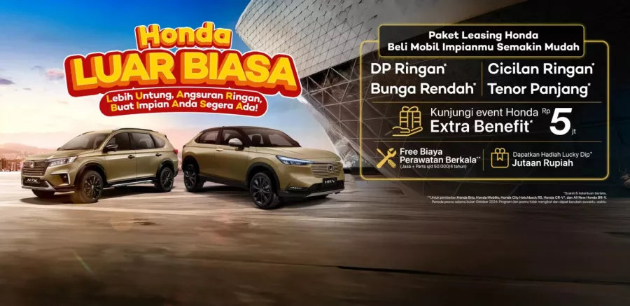 Didukung oleh Program Penjualan dan Berbagai Aktivitas, Honda Catat Kenaikan Penjualan di Bulan Oktober 2024